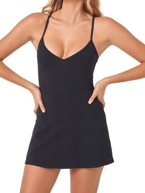L*Space Active Rally Dress in Black Size L